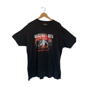 BACKSTREET BOYS CONCERT T SHIRT Cities List DNA World Tour 2019 Adult XXL